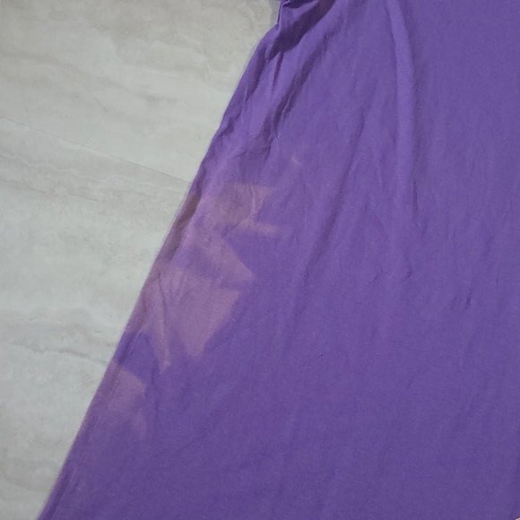 Vintage Lizard Graphic KK10 Purple Turtle Neck Faded T-Shirt One Size Fits All - Picture 3 of 12